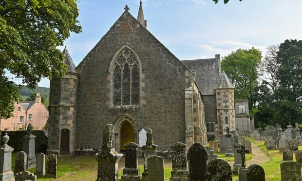 Strathdon Parish Church is one of the churches facing closure

Picture by Kenny Elrick     05/09/2021