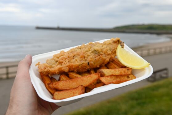 Root On The Beach is raising the standard of food on Aberdeen beach with vegan fish and chips.