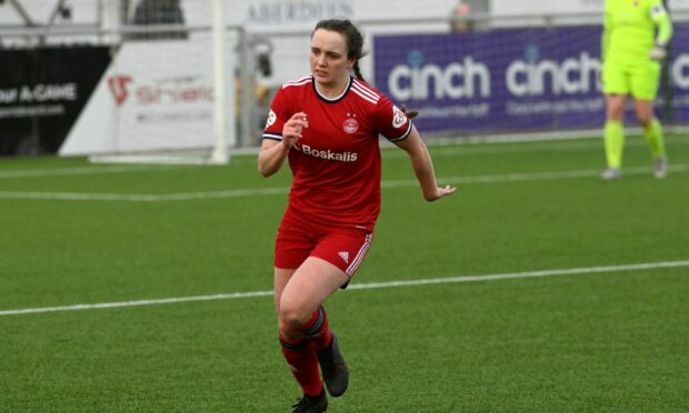 Aberdeen Women striker Bayley Hutchison  has been nominated for the PFA Scotland Women's Young Player of the Year award.