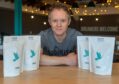 Neil Glover with his Birds of Peace coffee where 100 % of proceeds are going to the Ukraine appeal. Picture by Kath Flannery/DCT Media