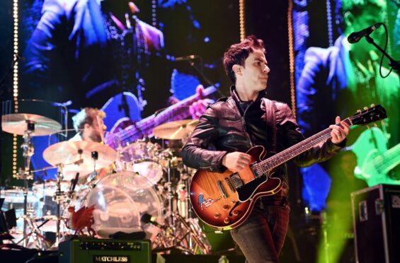 Stereophonics at their 2022 gig in Aberdeen. Image: Kami Thomson/DC Thomson.