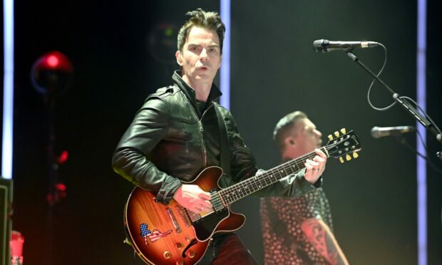 Rock 'n' roll royalty: Kelly Jones whipped up the P&J Live crowd into a frenzy. Photo by Kami Thomson, DCT Media.