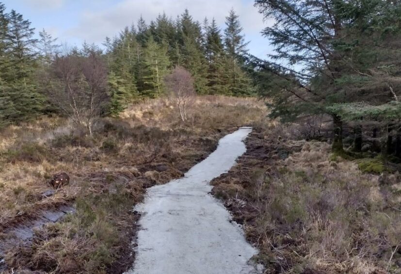 Strathair Path on Isle of Skye