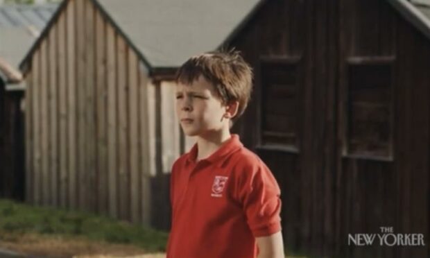 Lachlan Duguid from Inverness features in the film Blue Bonnets. Picture: Still from Blue Bonnets.