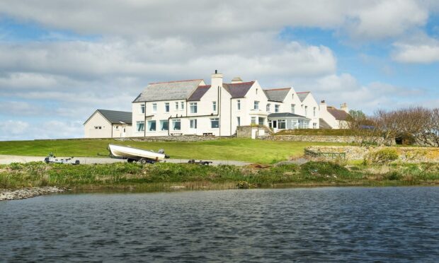 The Merkister Hotel, on the west mainland of Orkney.