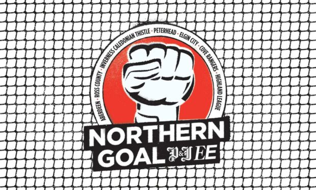 The Northern Goal podcast from the press and journal image and logo