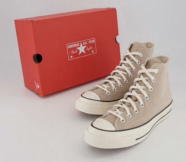 Office - Converse, All Star Hi 70s Trainers Papyrus Egret - £79.99