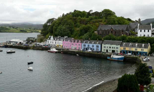 Portree harbour. Picture by Sandy McCook.