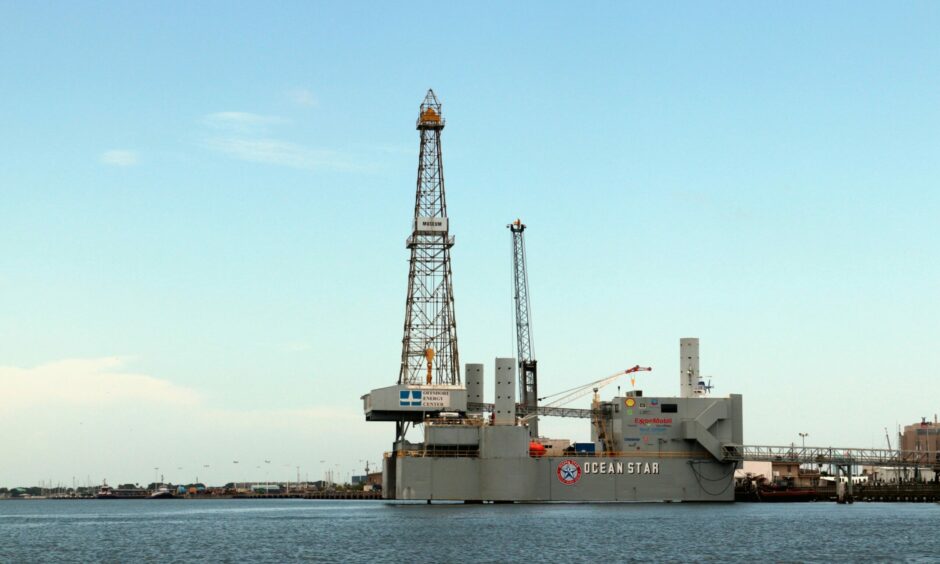 The Ocean Star offshore drilling rig museum and education centre in the port of Galveston, Texas. Picture by Shutterstock.