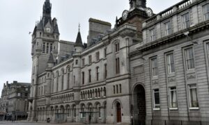 The case called at Aberdeen Sheriff Court.