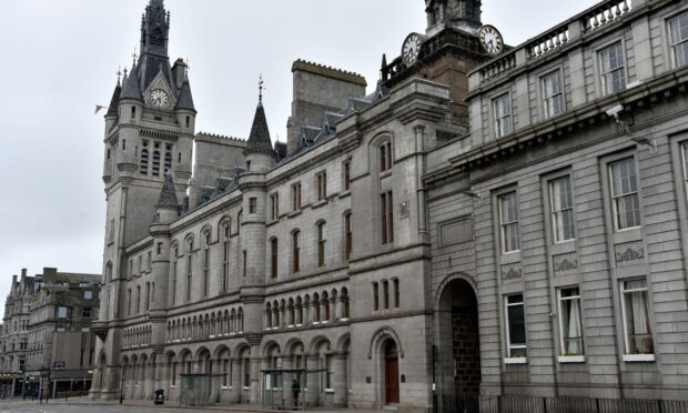 Aberdeen Sheriff Court.