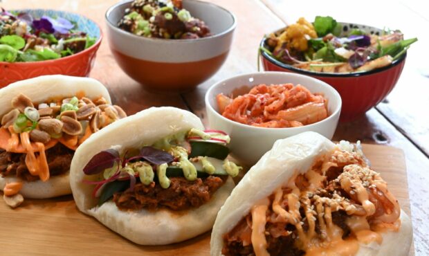 Some of the bao buns.