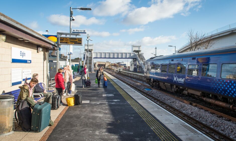 Elgin Train Station. Picture by Jason Hedges.