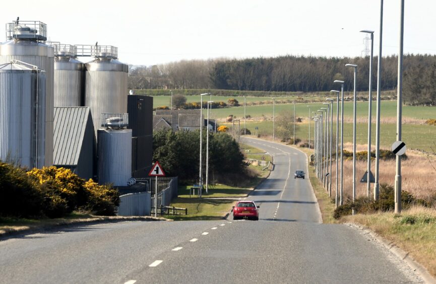 The A948 Ellon bypass could be made a 50mph limit permanently. Picture by Kami Thomson/DCT Media.