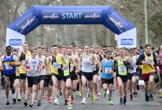 The Inverness Half Marathon will return after being cancelled in 2021. Picture by Sandy McCook.