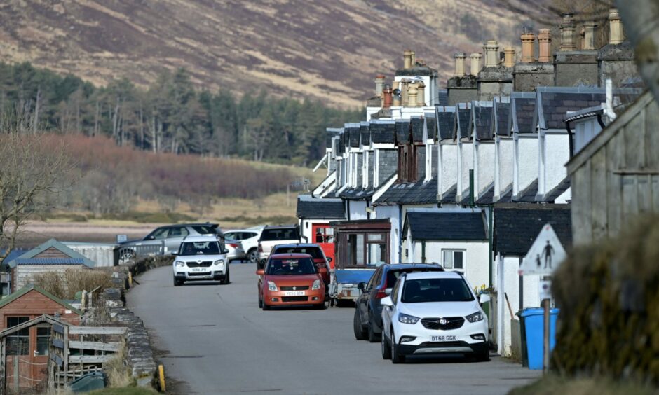 Cars in Applecross