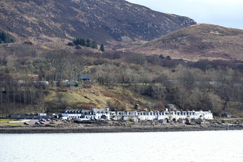 Applecross seen from the water