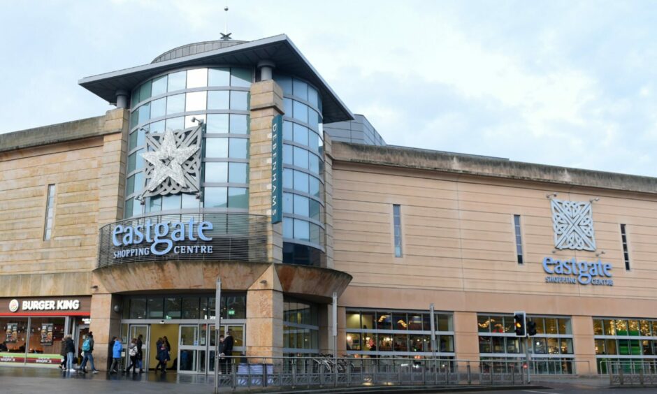 The Eastgate shopping centre in Inverness