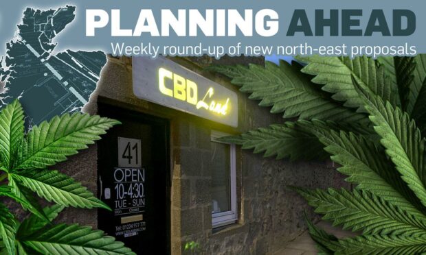 A new CBD shop in Aberdeen features in our latest Planning Ahead round-up. Supplied by Michael McCosh, design team.