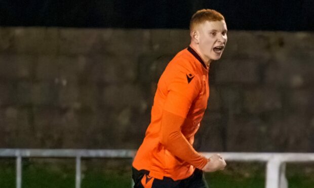 Aidan Wilson was on the scoresheet for Rothes against Elgin City.