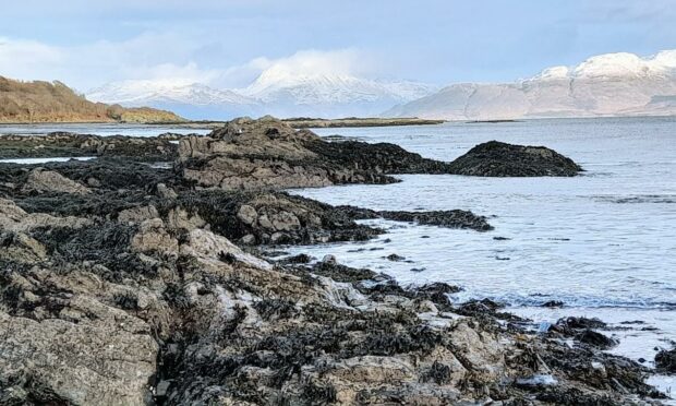 Rab often takes a wander down to his 'lonely shore'.