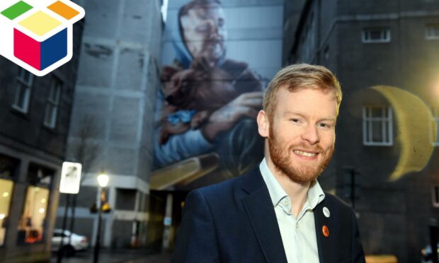 Aberdeen Labour deputy group leader Ross Grant has unveiled five key pledges of his group's manifesto - ahead of the official launch. Picture by Jim Irvine/DCT Media.