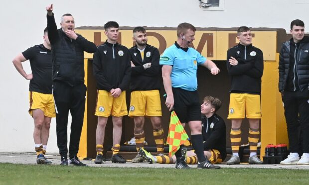 Forres manager Steven MacDonald.