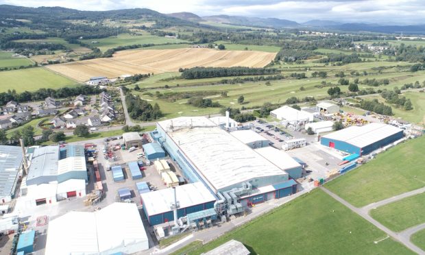 SGL Carbon's factory in Muir of Ord. Image: Muckle Media