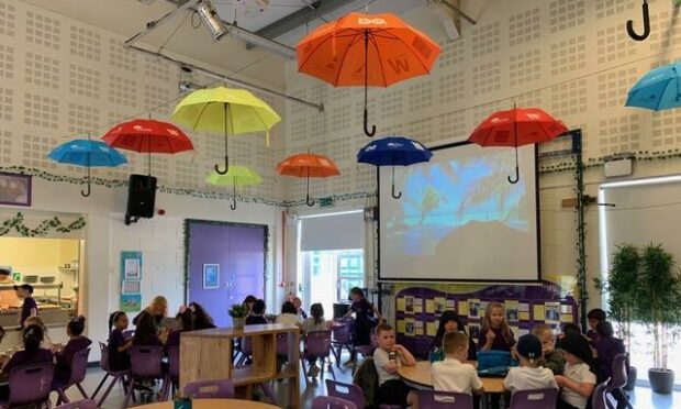 The colourful umbrella installations aimed at celebrating neurodiversity are coming to Scotland for the first time. Supplied by Aberdeen Inspired.