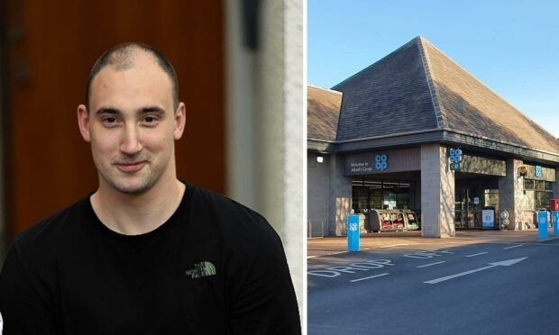 Christopher Smith robbed a Co-op in Alford using an axe.
