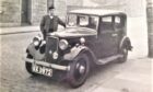 Spence with his1935 Austin.