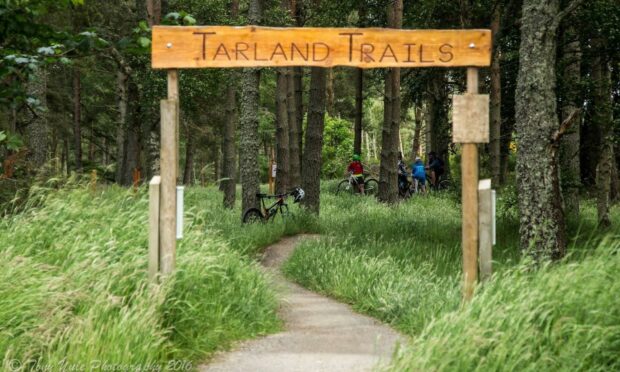 Scotland's north-east mountain bike facilities will receive an investment of £750,000 to create Tarland Trails 2. Supplied by DMBinS Communications .