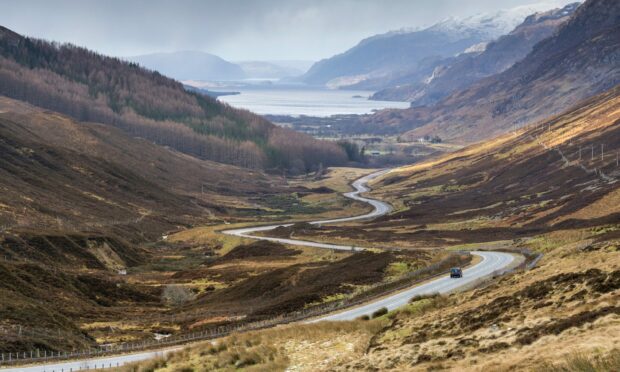 Kinlochewe has recorded the warmest temperature in the UK this year. Image: Visit Scotland