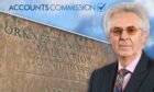 Accounts Commission chairman William Moyes has criticised the Orkney and Shetland valuation joint board.