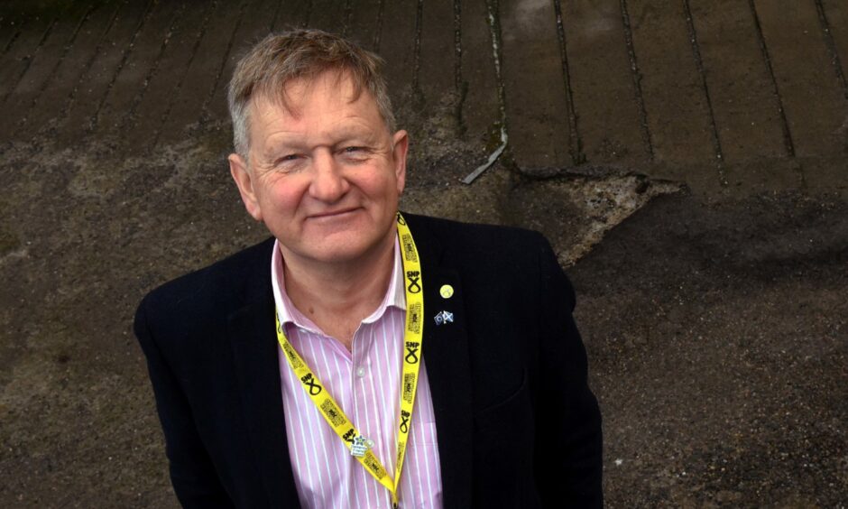 SNP group leader Alex Nicoll has questioned Lord Provost Barney Crockett's decision to commission the portrait in Russia in the first place. Picture by Jim Irvine/DCT Media.