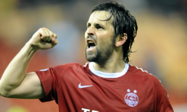 Paul Hartley during his time at Aberdeen. Image: Colin Rennie/DC Thomson
