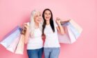 mum and daughter shopping for personal gift for mum