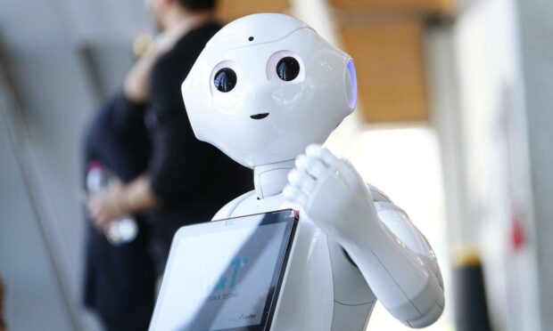 The study suggests we can expect to see robots like this one, called Pepper, in a growing number of business support roles.