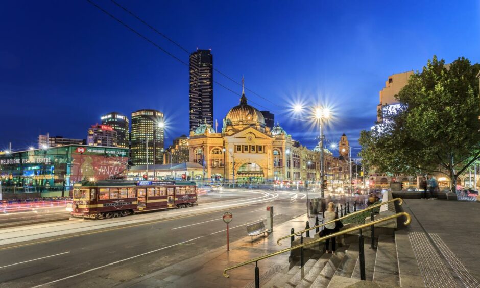 Flinders Street Station in Melbourne, pictured in 2016. Shutterstock.