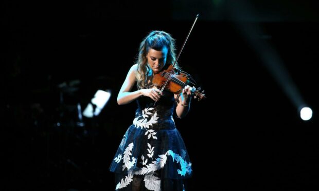 Violinist Nicola Benedetti. Photo by Matt Sayles/ Invision/ AP/ Shutterstock.