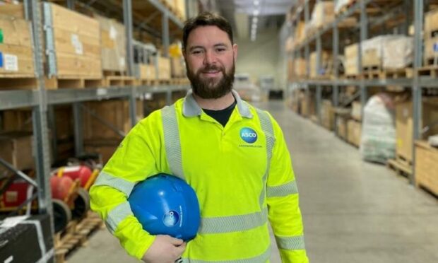 Stephen Raeburn is undertaking a modern apprenticeship at NEScol