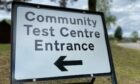 Aberdeenshire Council plan to halt Covid mobile testing and community collect programme in April. Supplied Aberdeenshire Council.