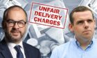 UK minister Paul Scully has agreed to meet Douglas Ross over unfair delivery charges.