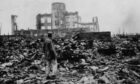 The effects of the bombing of Hiroshima. Picture supplied by CND North East Scotland.