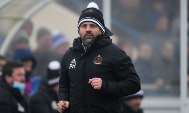 Former Cove Rangers manager Paul Hartley