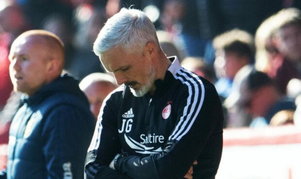 Aberdeen boss Jim Goodwin.