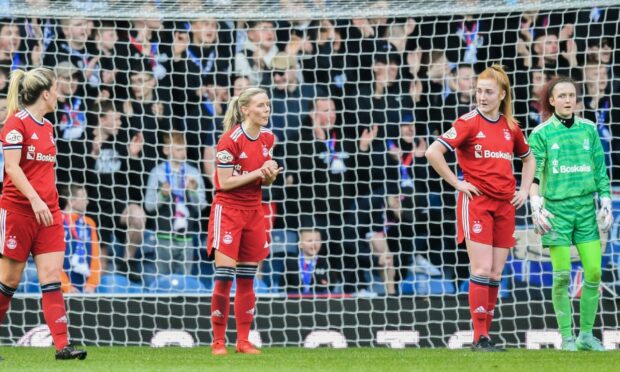 Aberdeen Women lost 4-0 to SWPL 1 league-leaders Rangers at Ibrox. Photo by Ross MacDonald / SNS Group)