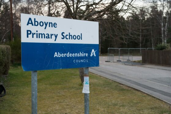Education Scotland have not visited Aboyne Primary since September 2004.