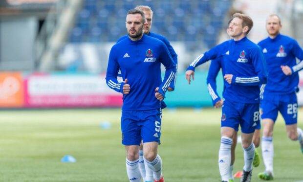 Cove Rangers defender Scott Ross. Picture by Dave Cowe