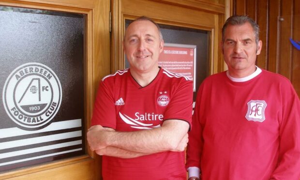 Bob Bain and Jock Gardiner are leading members of the AFC Heritage Trust.